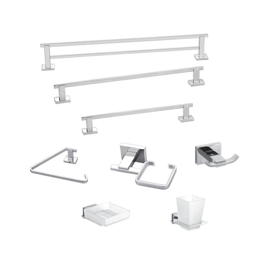 Bathroom accessories set