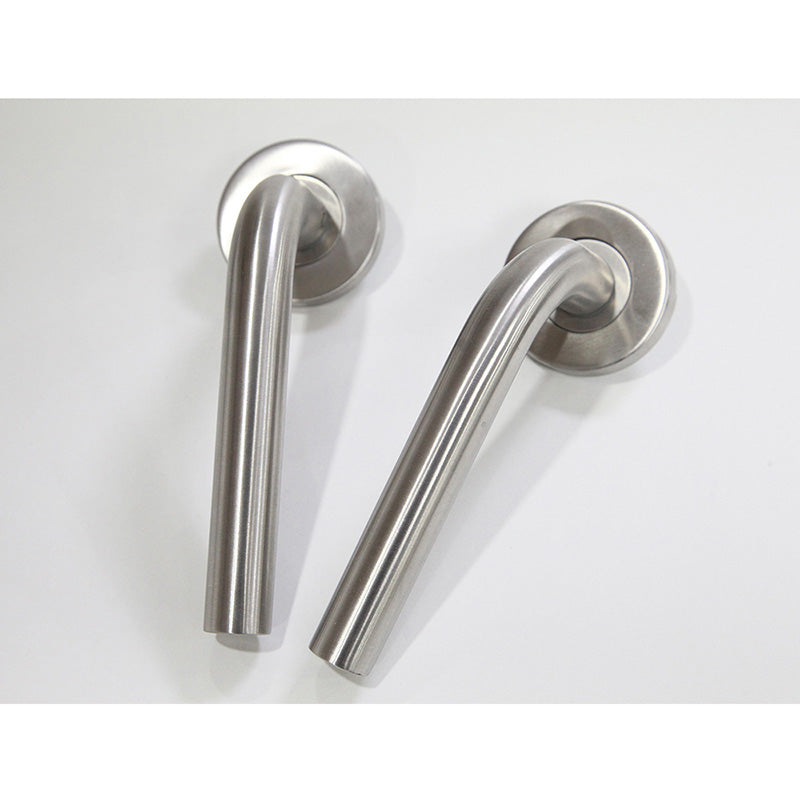 stainless steel series lock set lever door handle