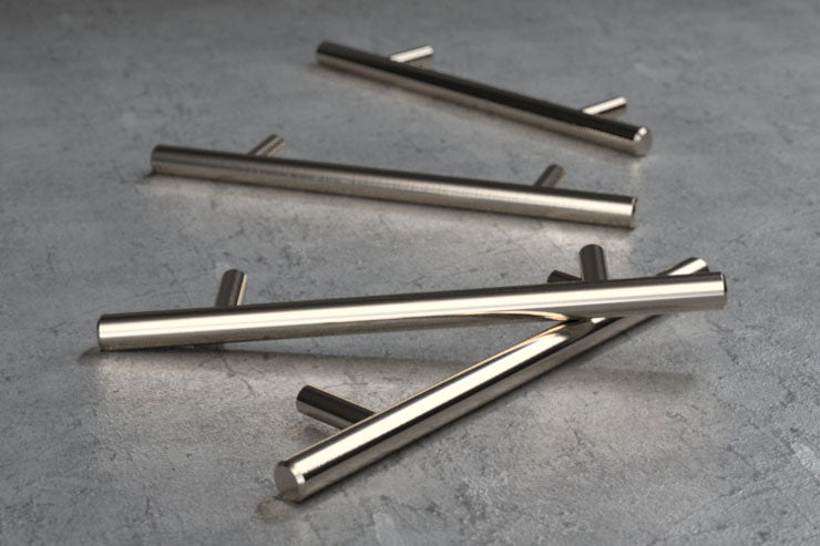 Stainless steel hardware bedroom kitchen furniture modern Cabinet door drawer T bar pull handles