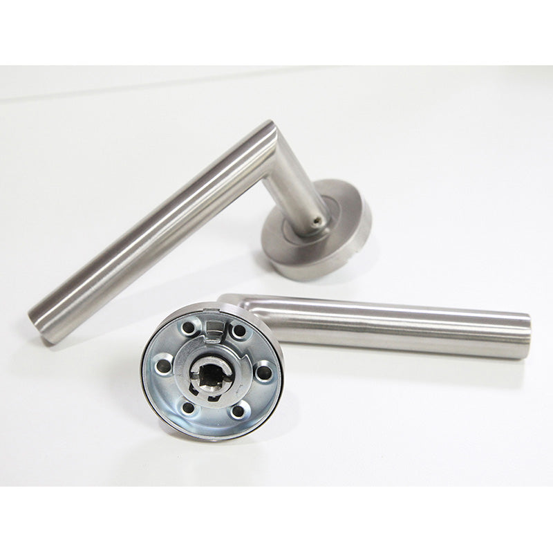 external design stainless steel series lock set lever door handle