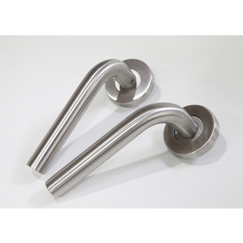 stainless steel series lock set lever door handle