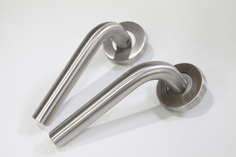 stainless steel series lock set lever door handle