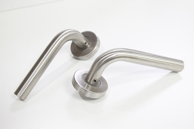 stainless steel series lock set lever door handle