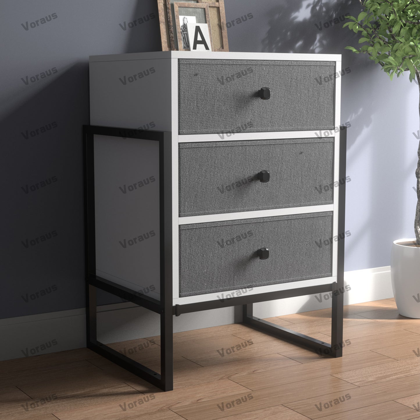 Patent style Adjustable Building Block Storage Cabinet with Non woven fabric drawer