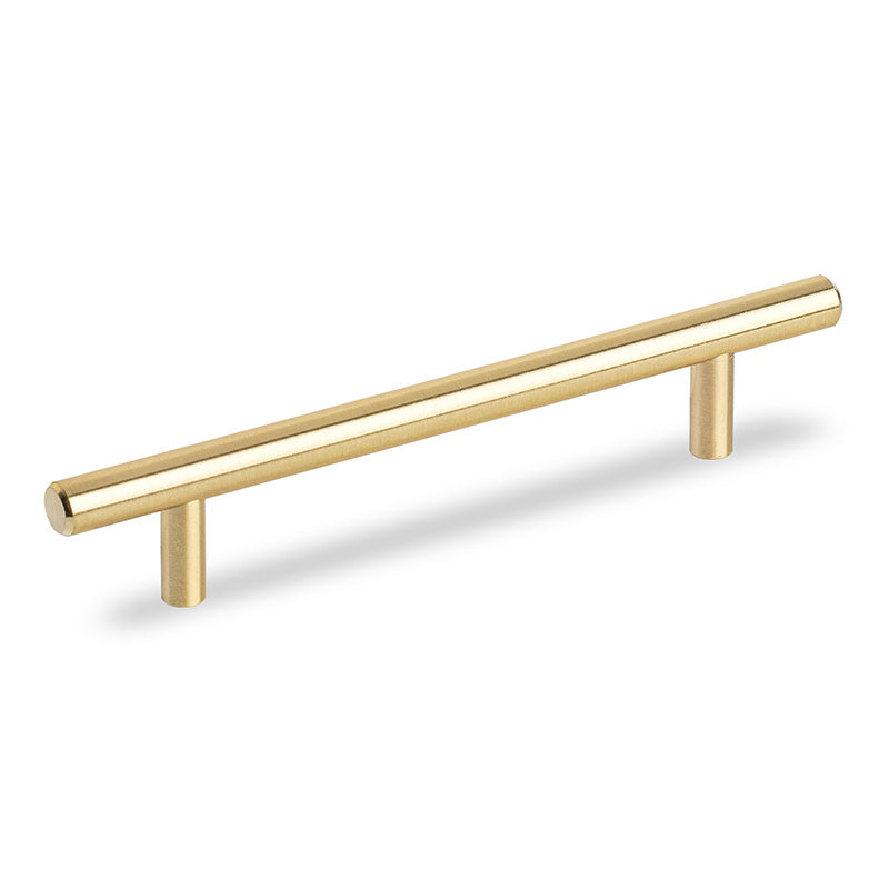 Solid Steel Pull Handle Stainless Furniture Drawer Kitchen Cabinets Handles T Bar