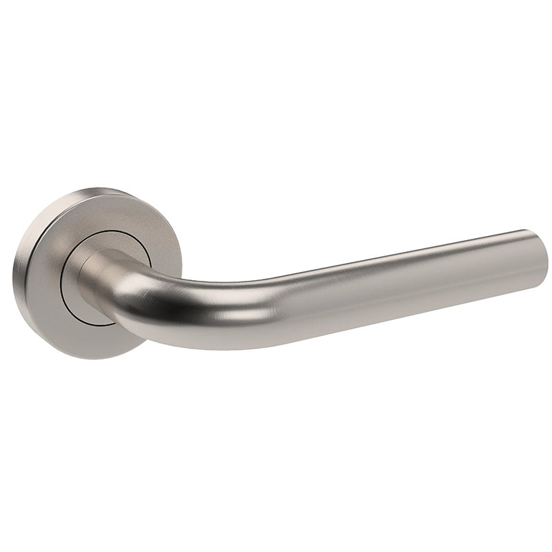 stainless steel series lock set lever door handle