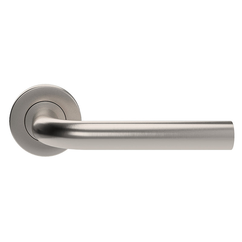 stainless steel series lock set lever door handle