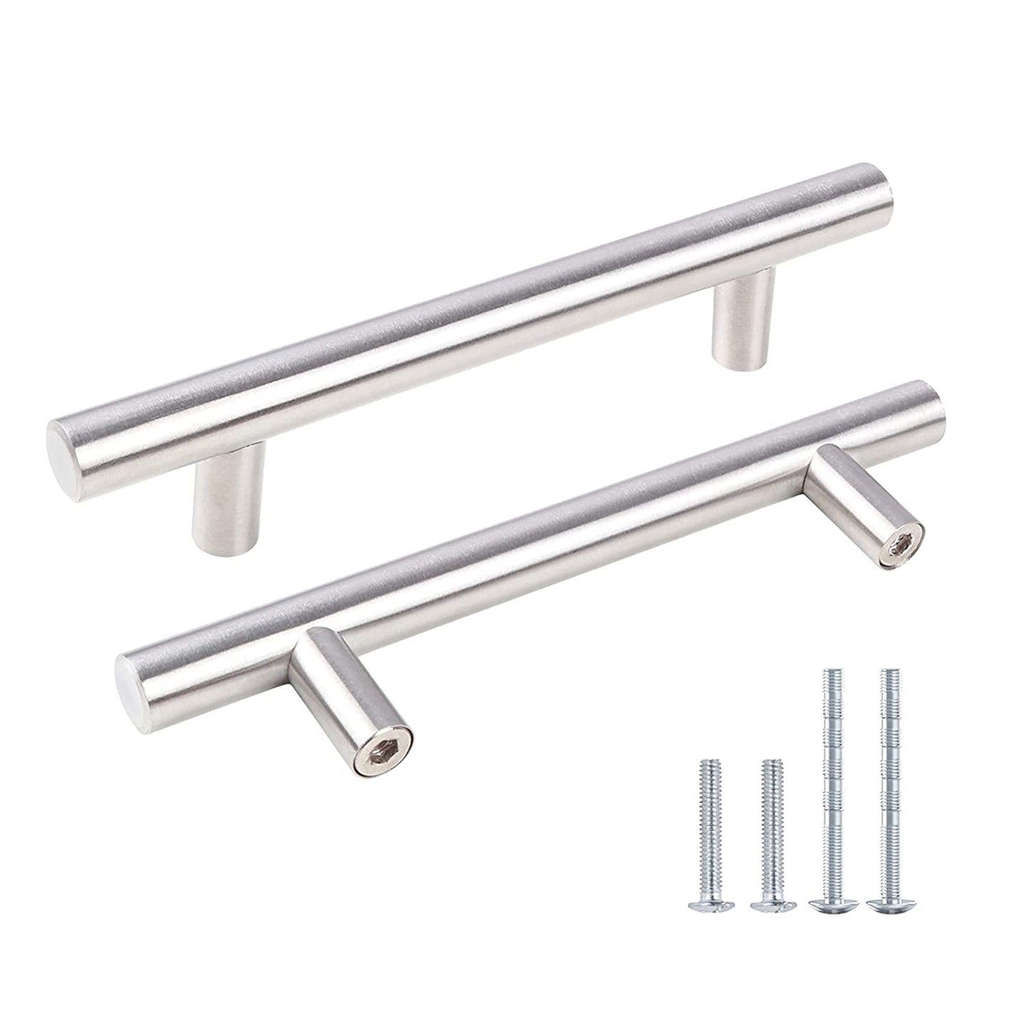 Stainless steel hardware bedroom kitchen furniture modern Cabinet door drawer T bar pull handles